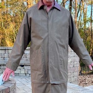 Unisex Vintage Rangewear Canvas Duster Long Coat Size Adult Small